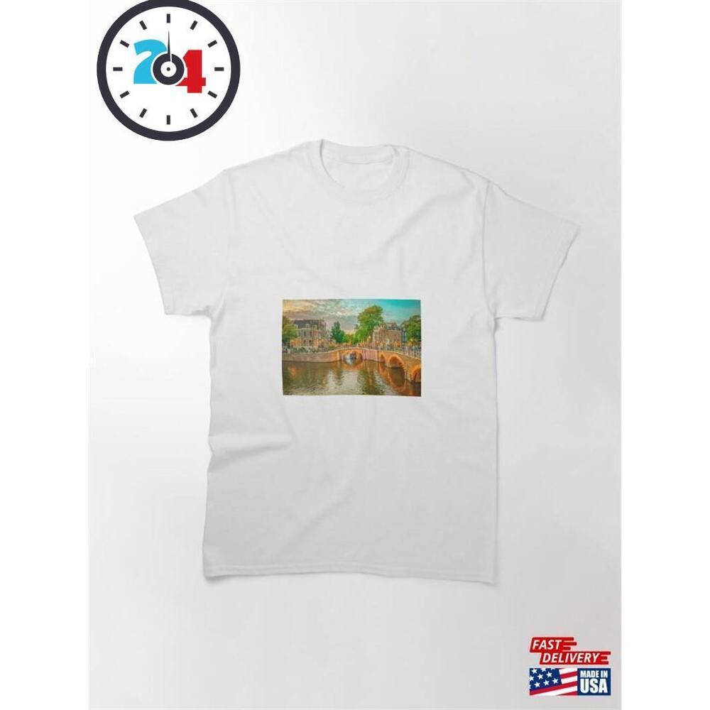 Amsterdam Canal Bridges Classic T-Shirt